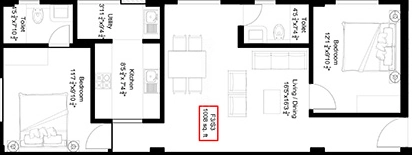 2 BHK Flat in NSK The Park in Manapakkam, Chennai - Image 917659