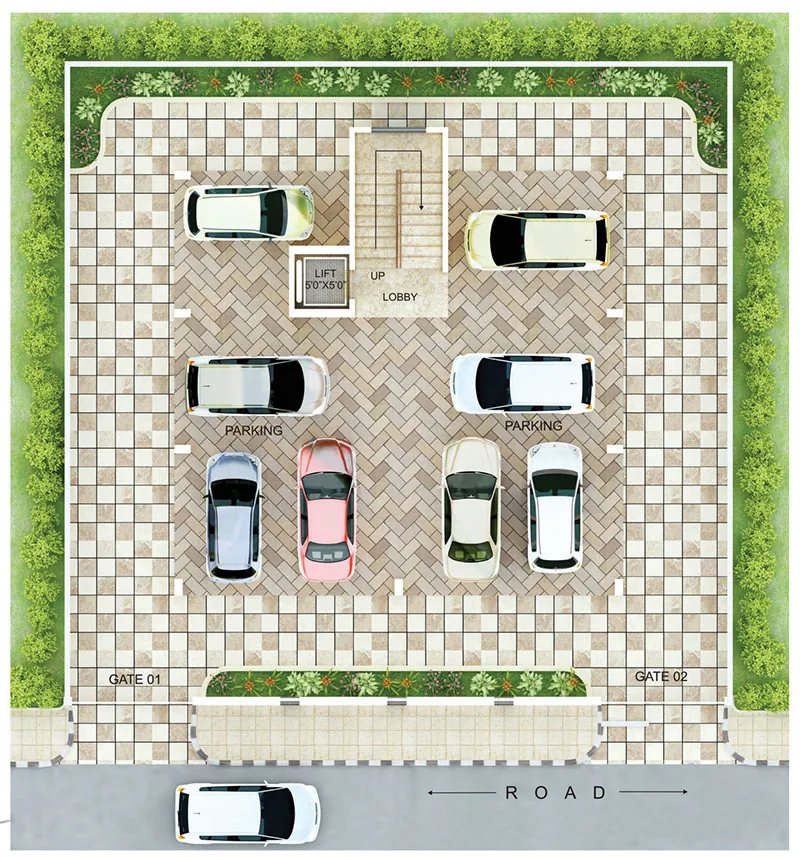Master Plan of Ficon The Radian in Zingabai Takli, Nagpur - Image 403283