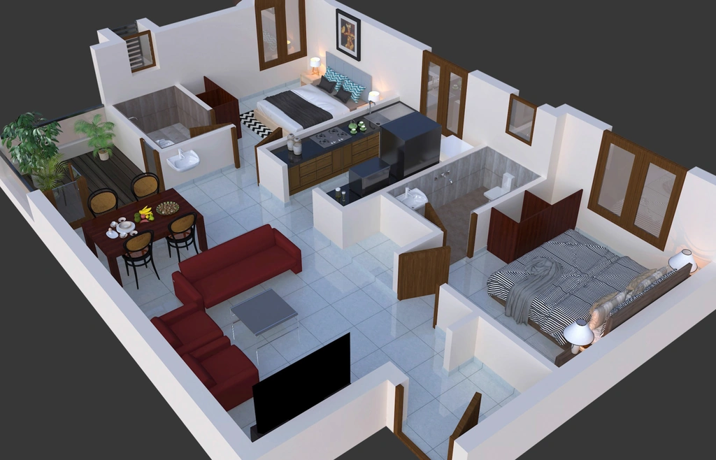 3 BHK Flat in Greenpro Maithree Apartments in Madhanandapuram, Chennai - Image 917672