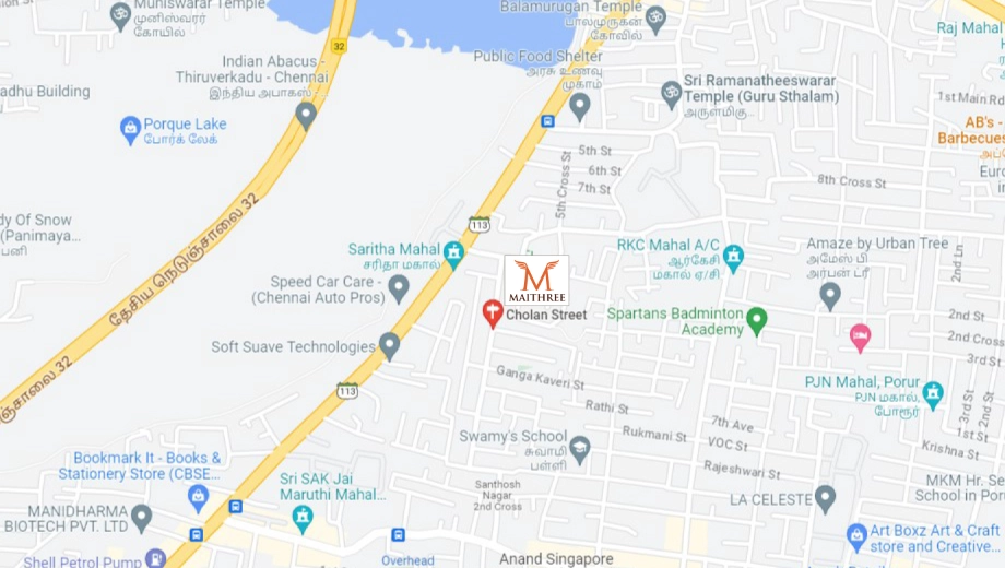 Location of Greenpro Maithree Apartments - Image 402308