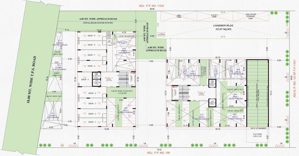 Master Plan of Shree Balaji Satyam Luxuria in Odhav, Ahmedabad - Image 402317