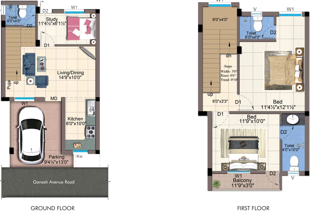 3 BHK House/Villa in Greenpro Astrantia Villas in Kovur, Chennai - Image 917695