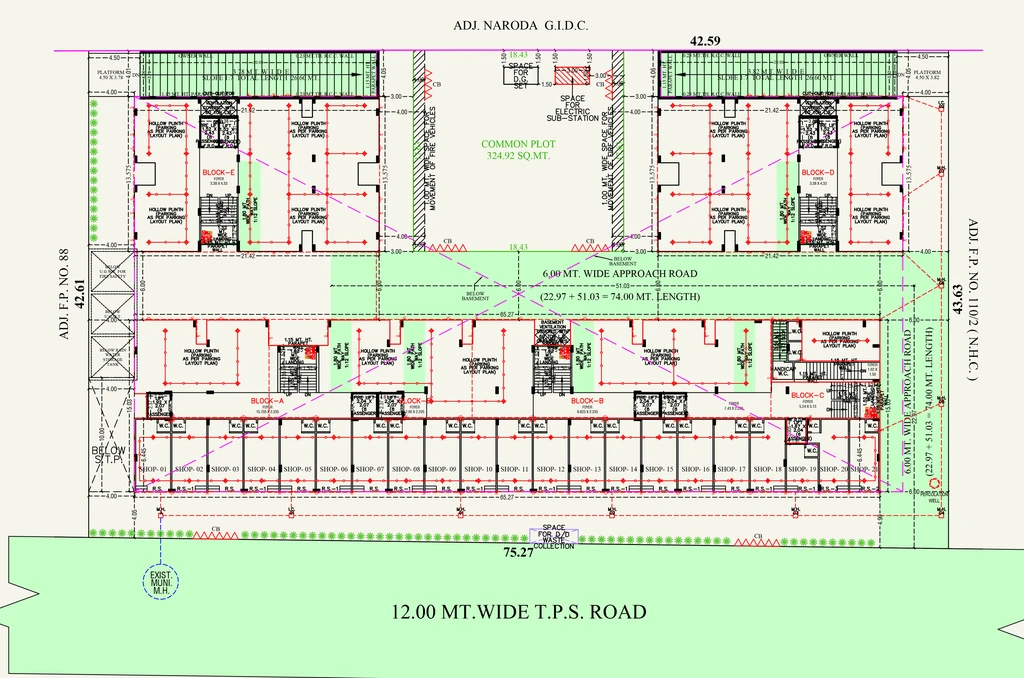 Master Plan of Shrijan City in Nana Chiloda, Ahmedabad - Image 402430