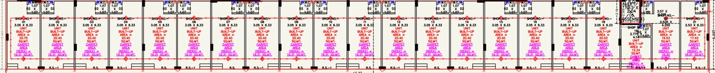 Floor Plan of Commercial Shrijan City in Nana Chiloda, Ahmedabad - Image 402436
