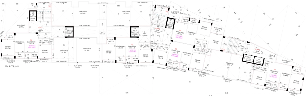 Floor Plan of Shuchi Om Oasis in Ognaj, Ahmedabad - Image 402441