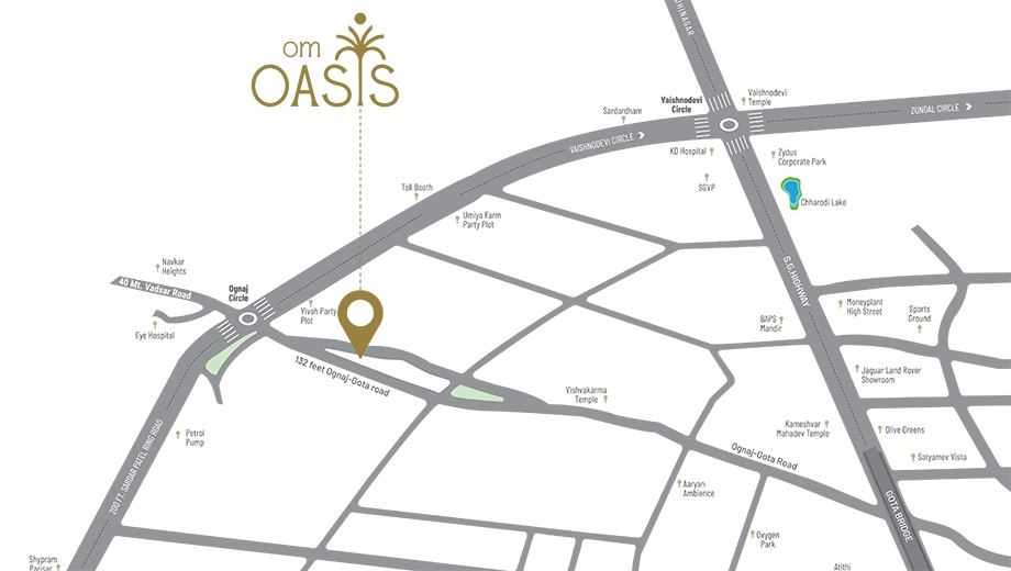 Location of Shuchi Om Oasis - Image 402439