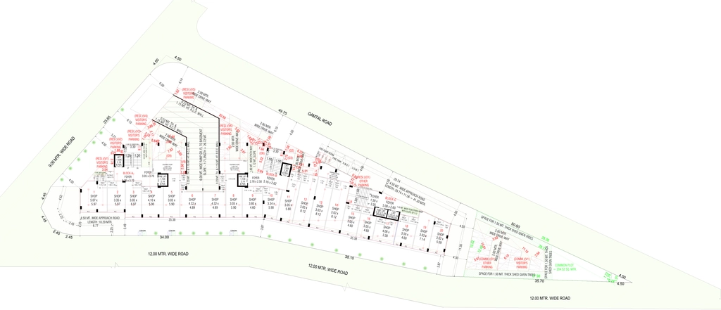 Master Plan of Shuchi Om Oasis in Ognaj, Ahmedabad - Image 402440