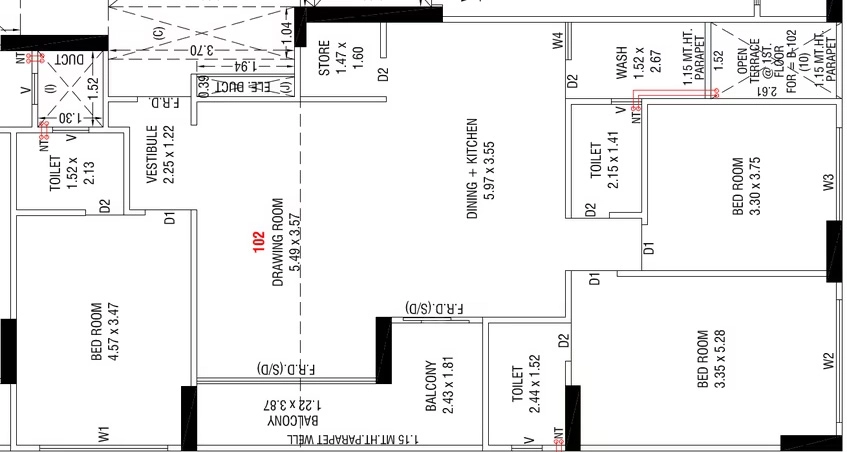 3 BHK Flat in Status Altezza in Shilaj, Ahmedabad - Image 917748