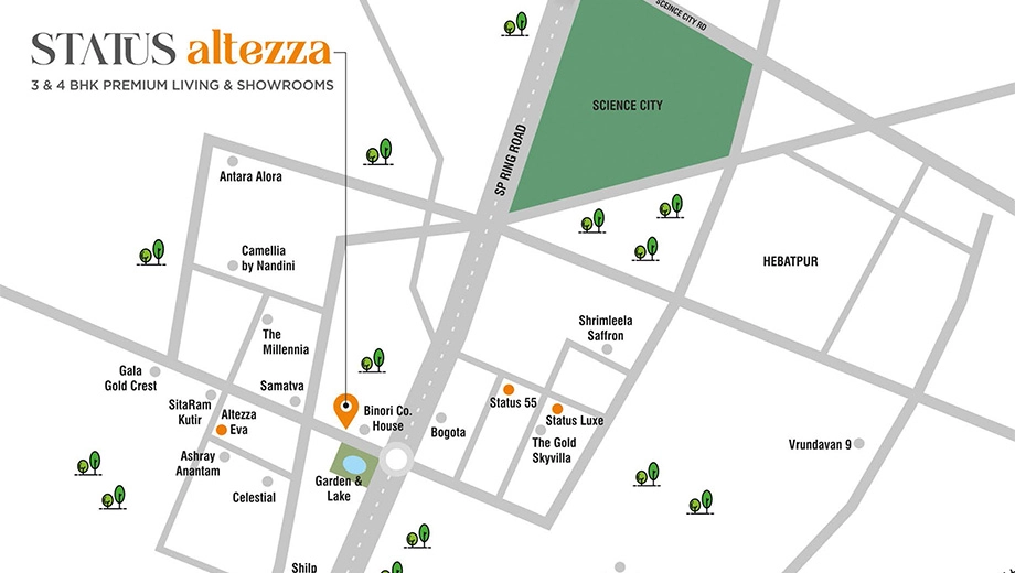Location of Commercial Status Altezza - Image 402522