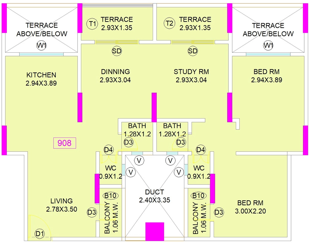 3 BHK Flat in Sharada Myria in Dhayari, Pune - Image 918048