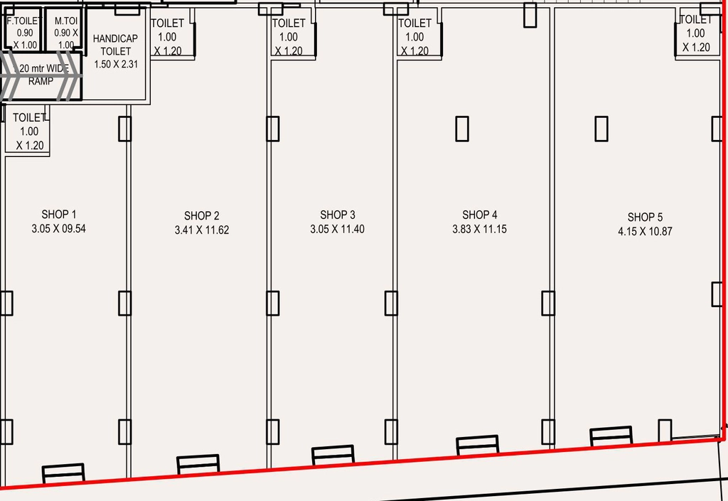 Floor Plan of Commercial Sthapak Harmony in Vasna, Ahmedabad - Image 402546