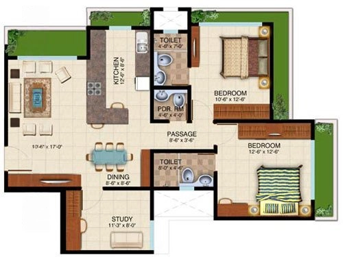 3 BHK Flat in Dheeraj Serenity in Santacruz West, Mumbai - Image 918028