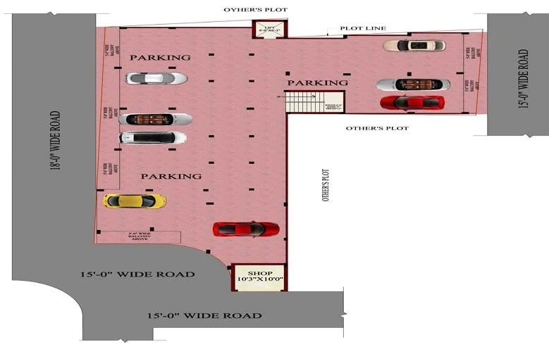 Master Plan of Soundarya Signature Square in Govindpuram, Ghaziabad - Image 402638