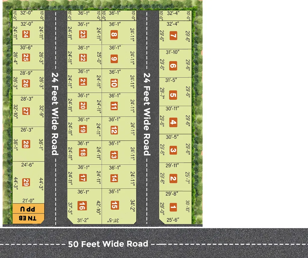 Master Plan of Sathiyam LV Sanda Royale in Manimangalam, Chennai - Image 402679