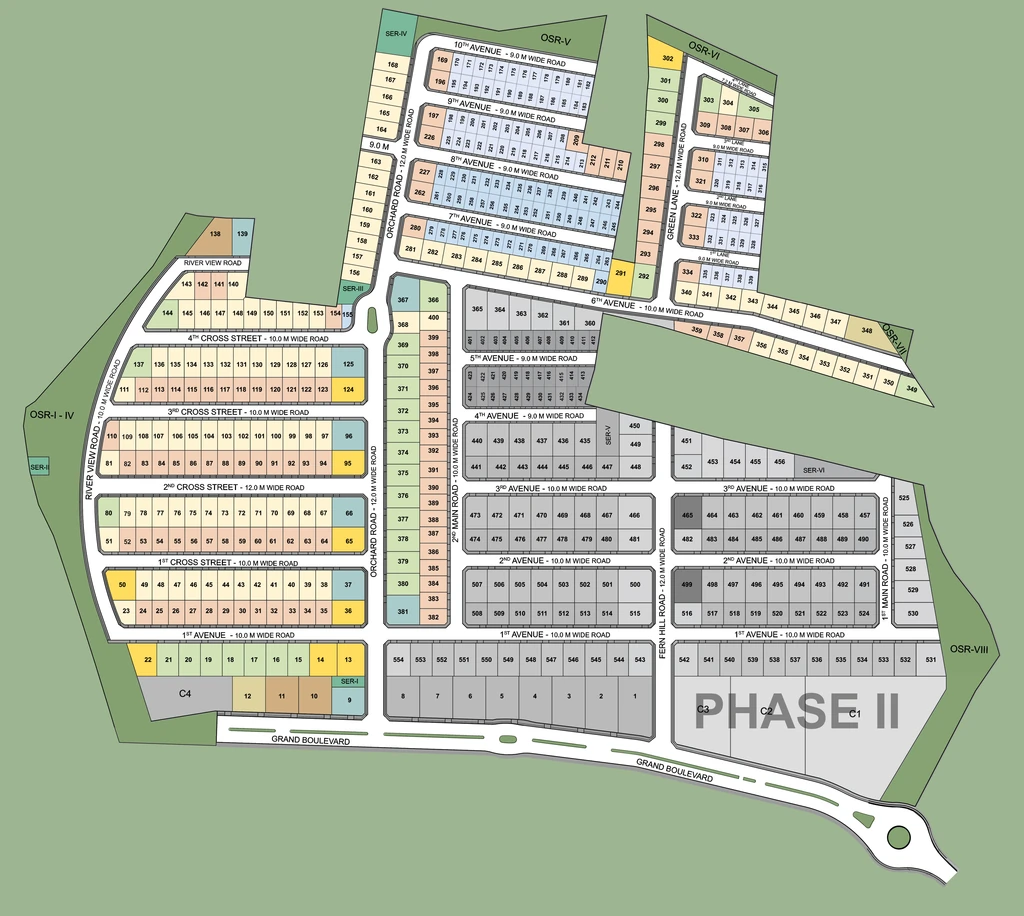 Master Plan of Ceebros Garden City in Chengalpattu, Chennai - Image 402692