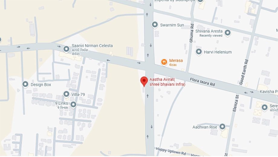 Location of Shree Aastha Avirat - Image 402783