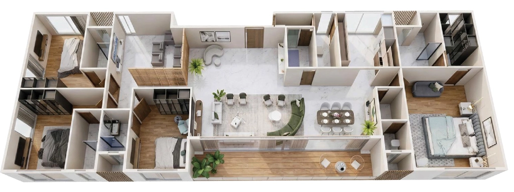 4 BHK Flat in Vaswani Seascape in Santacruz West, Mumbai - Image 918057