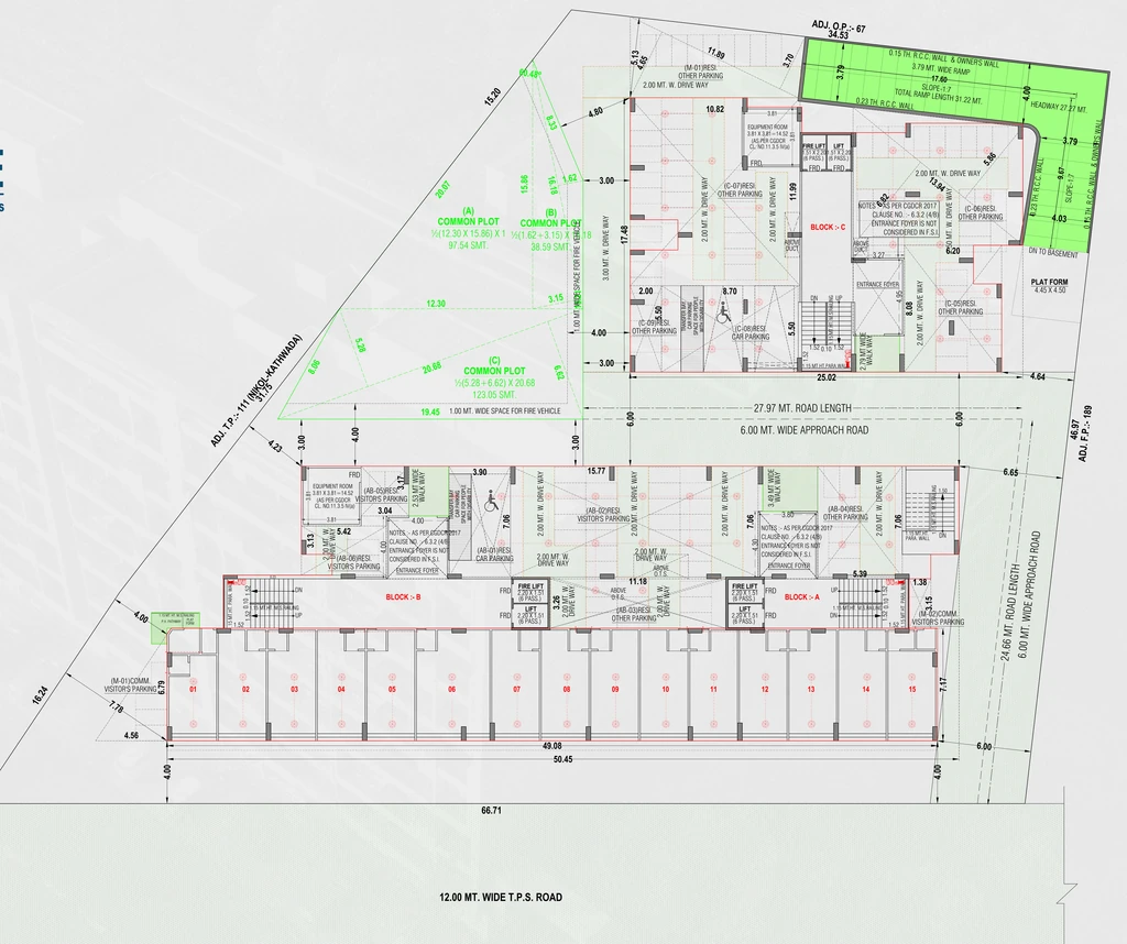 Master Plan of Commercial Sumegh Radhe Supreme in Kathwada, Ahmedabad - Image 402812