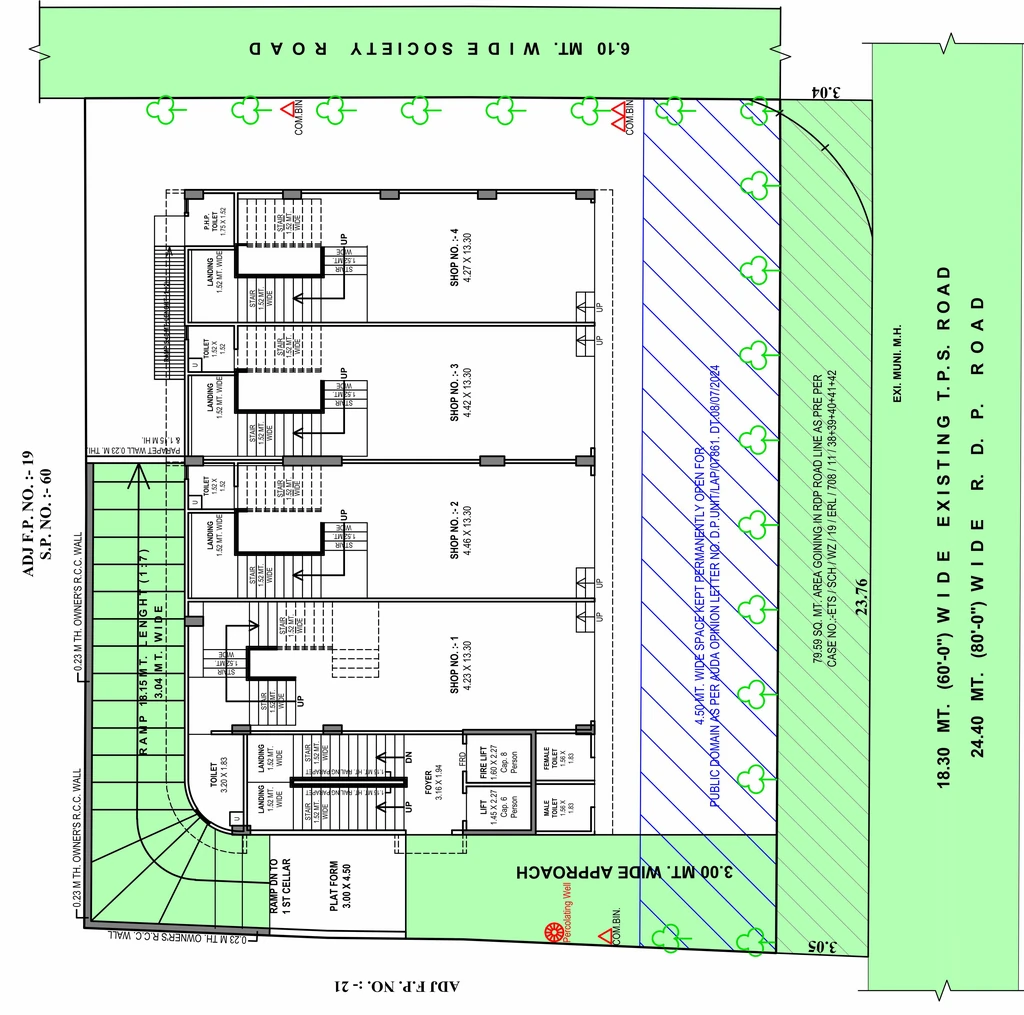 Master Plan of Amit Swapneel Spiti in Naranpura, Ahmedabad - Image 402828