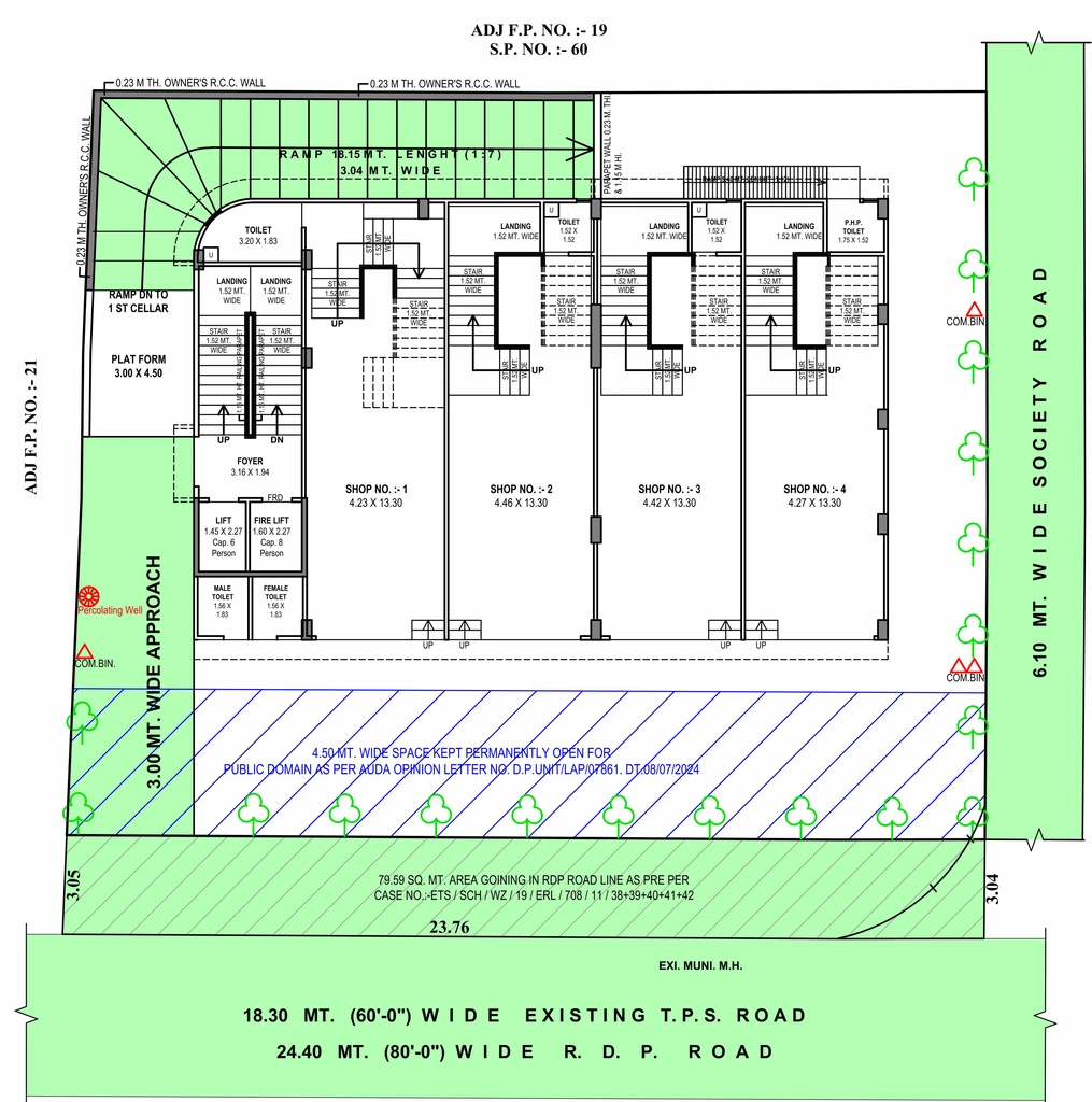 Master Plan of Commercial Amit Swapneel Spiti in Naranpura, Ahmedabad - Image 402835