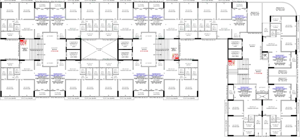 Floor Plan of Swastik Elenza in Nikol, Ahmedabad - Image 402841