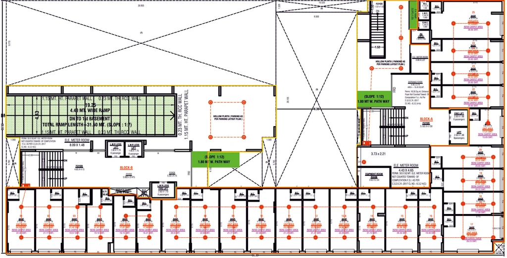 Floor Plan of Commercial Swastik Sahitya Paradise in Kathwada, Ahmedabad - Image 402863