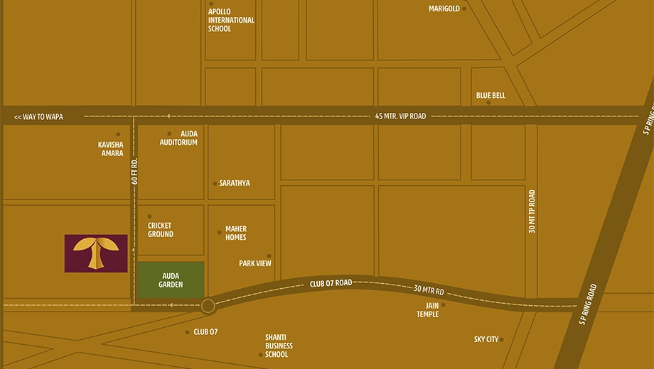 Location of Commercial Tapovan Amour - Image 402891