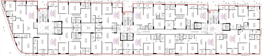 Floor Plan of Yashasvi Ekam in Paldi, Ahmedabad - Image 402938