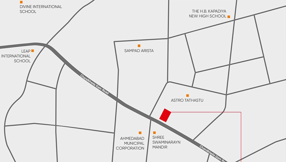 Location of Zankar Sanidhya - Image 402992