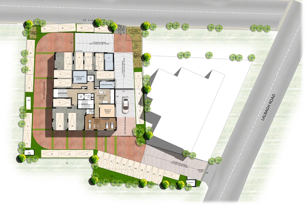 Master Plan of Vista Lalbagh in Sudhama Nagar, Bangalore - Image 403119