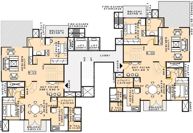 4 BHK Duplex in Sobha Ivory 2 in MG Road, Bangalore - Image 917990