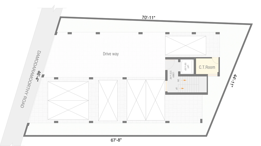 Master Plan of Oyester Kalyan Shravanam in Kilpauk, Chennai - Image 403578