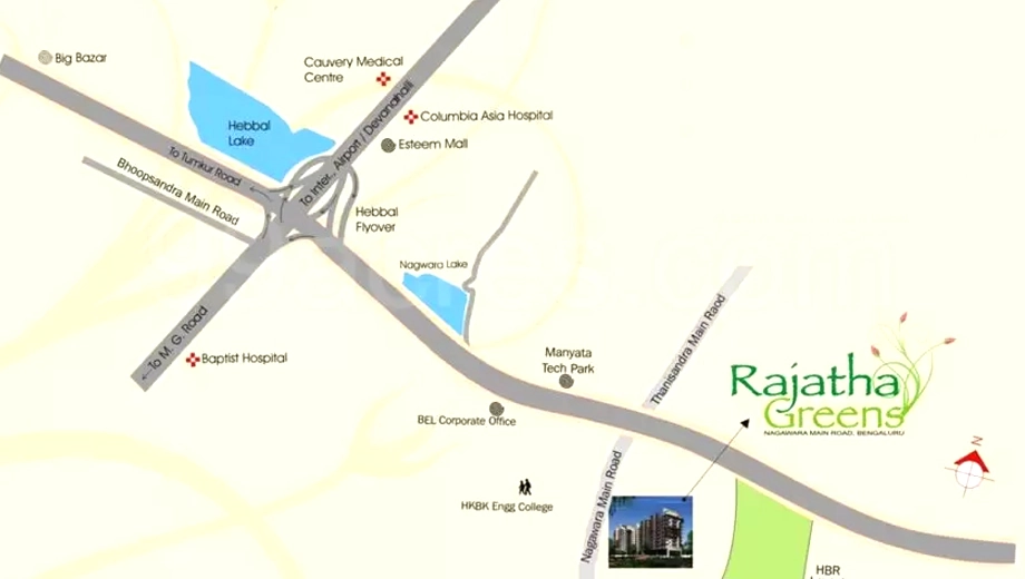Location of Visalakshi Rajatha Greens - Image 403172