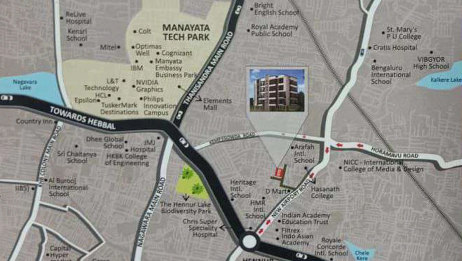Location of Thanushka Vardheeni Paradise - Image 403176
