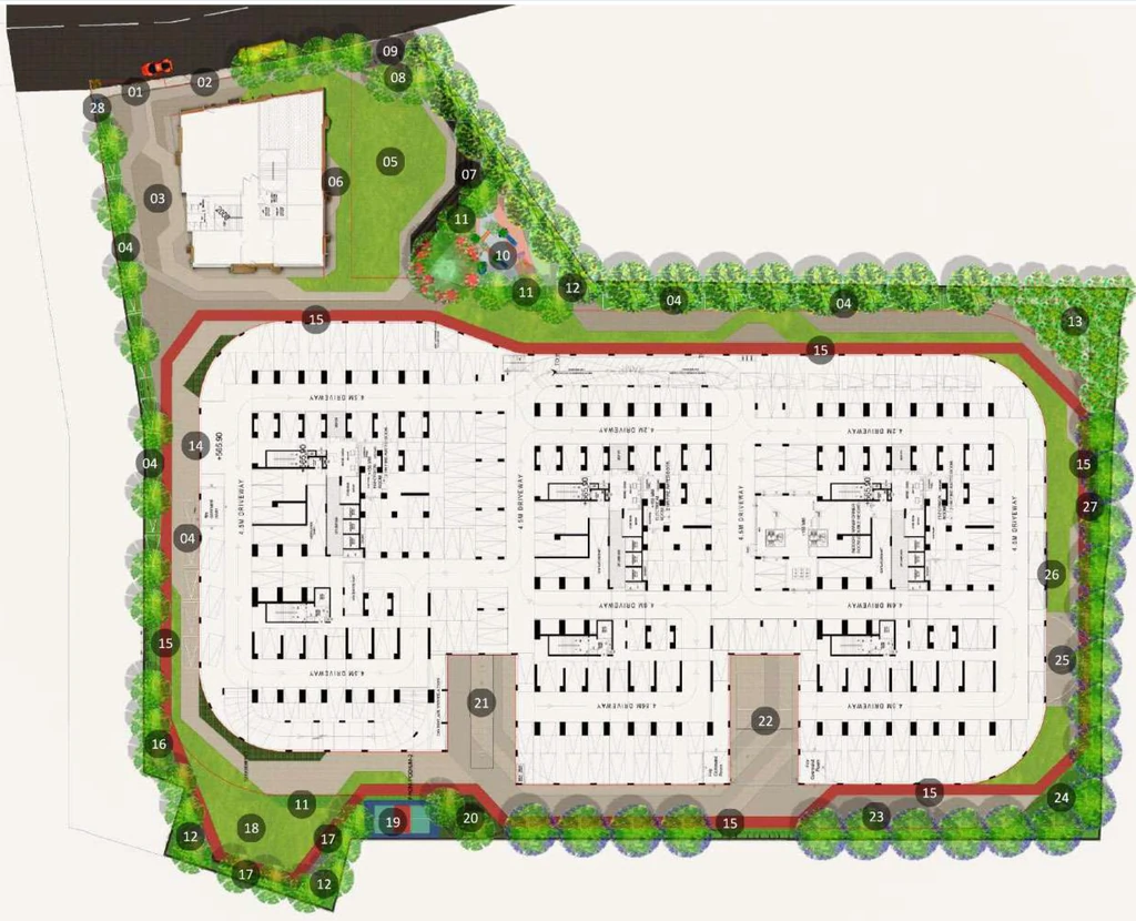 Master Plan of Sri Mithila Nagari in Kollur, Hyderabad - Image 403646