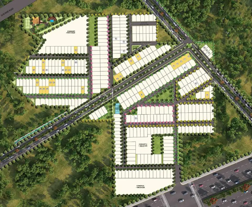 Master Plan of JMS Premier Floors in Sector 95, Gurgaon - Image 403233