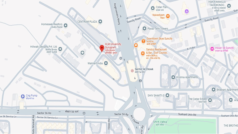 Location of HCS Woods in Sector 54, Gurgaon - Image 403271