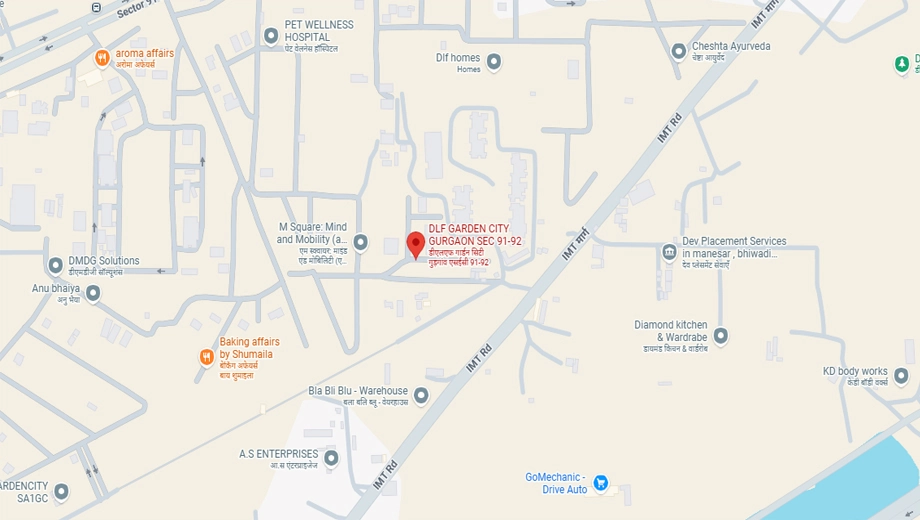 Location of DLF Garden City Floors - Image 403343