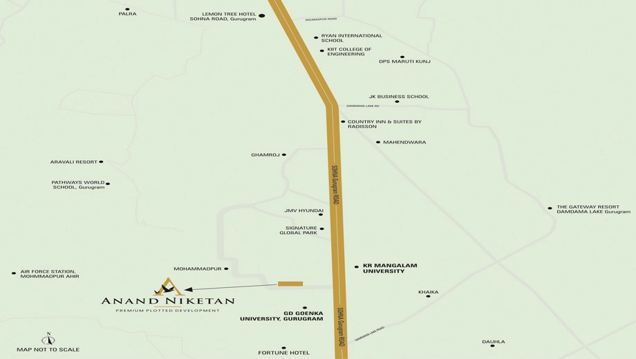 Location of NS Anand Niketan - Image 403403