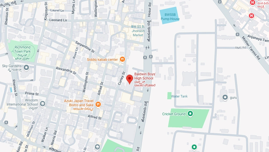 Location of Kay Arr King Chordia Court - Image 403781