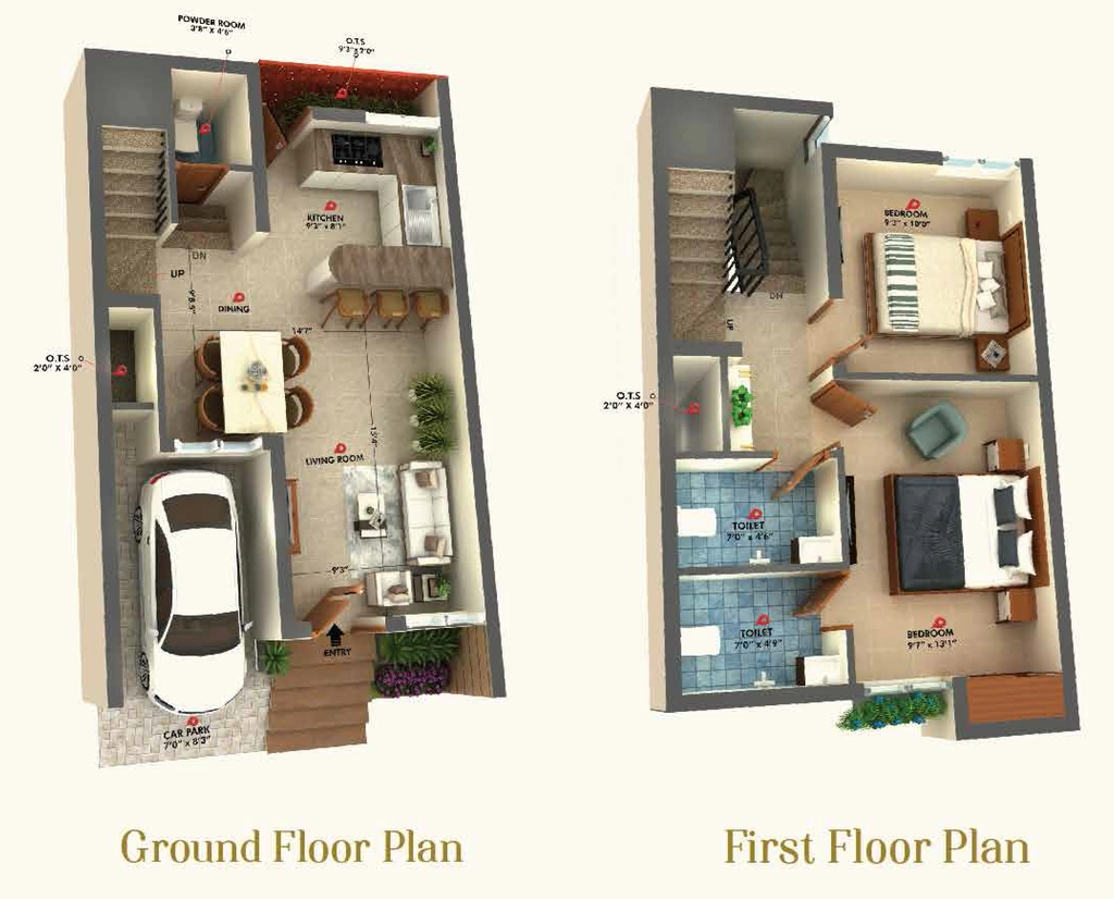 3 BHK House/Villa in Sterling Emperor Zen Villas in Pudupakkam, Chennai - Image 918100