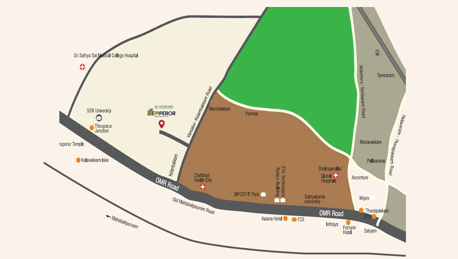 Location of Sterling Emperor Zen Villas - Image 403411