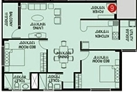 2 BHK Flat in Inland Elanza in Hebbal, Bangalore - Image 918369