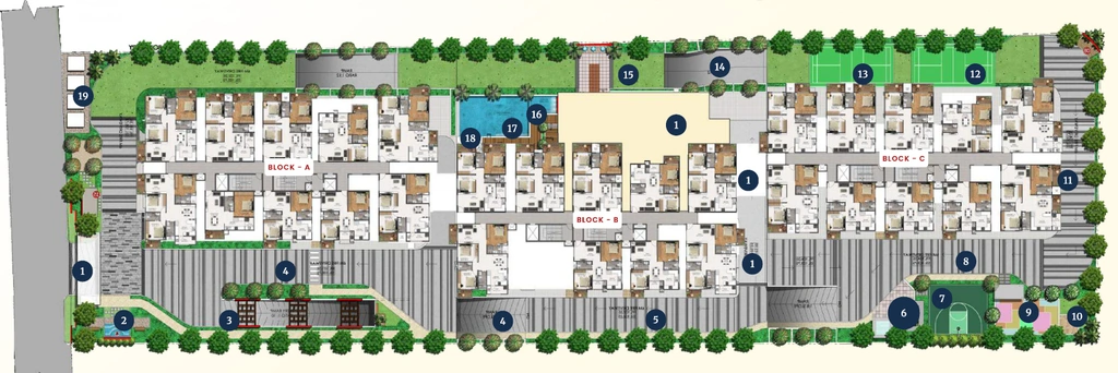 Master Plan of Signifa Simhadri in Bommasandra, Bangalore - Image 403615