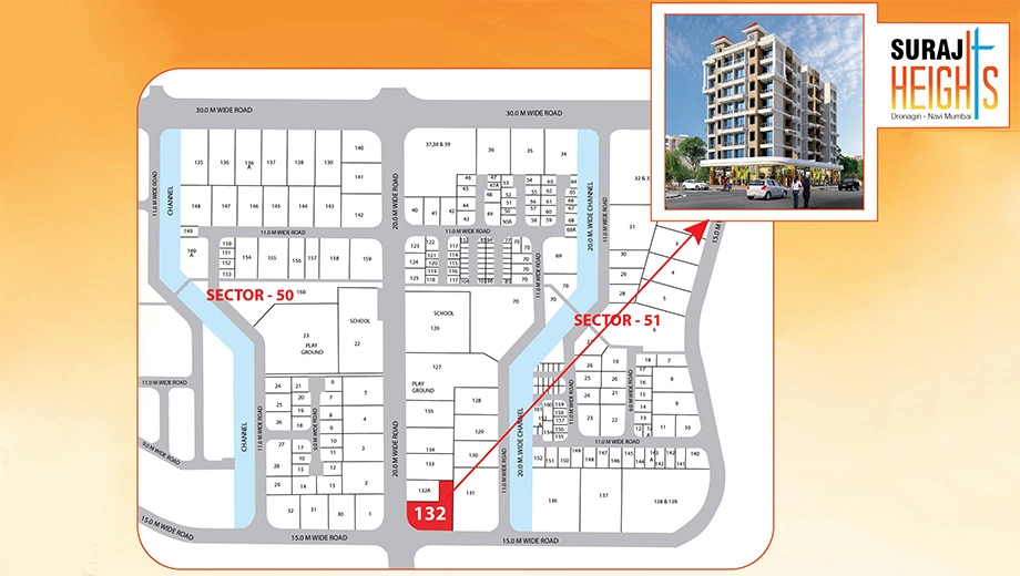 Location of Commercial Suraj Heights - Image 403530