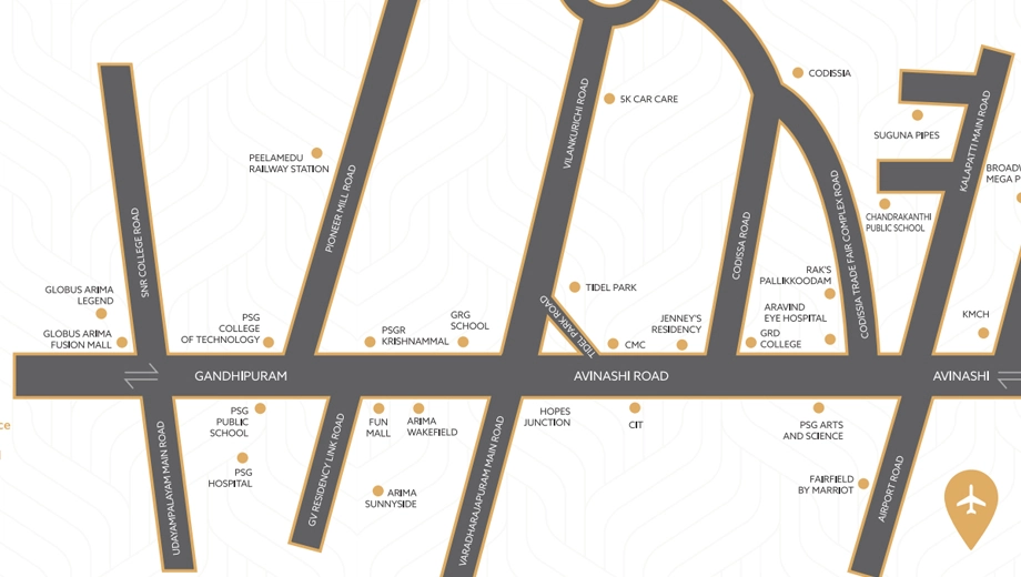 Location of Globus Arima Luminare - Image 403485