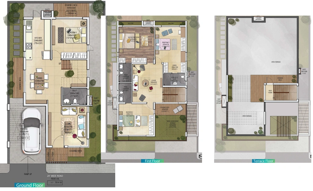 4 BHK House/Villa in Globuse Flowerdale in Kalapatti, Coimbatore - Image 918202