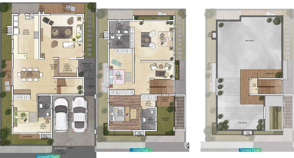 4 BHK House/Villa in Globuse Flowerdale in Kalapatti, Coimbatore - Image 918204