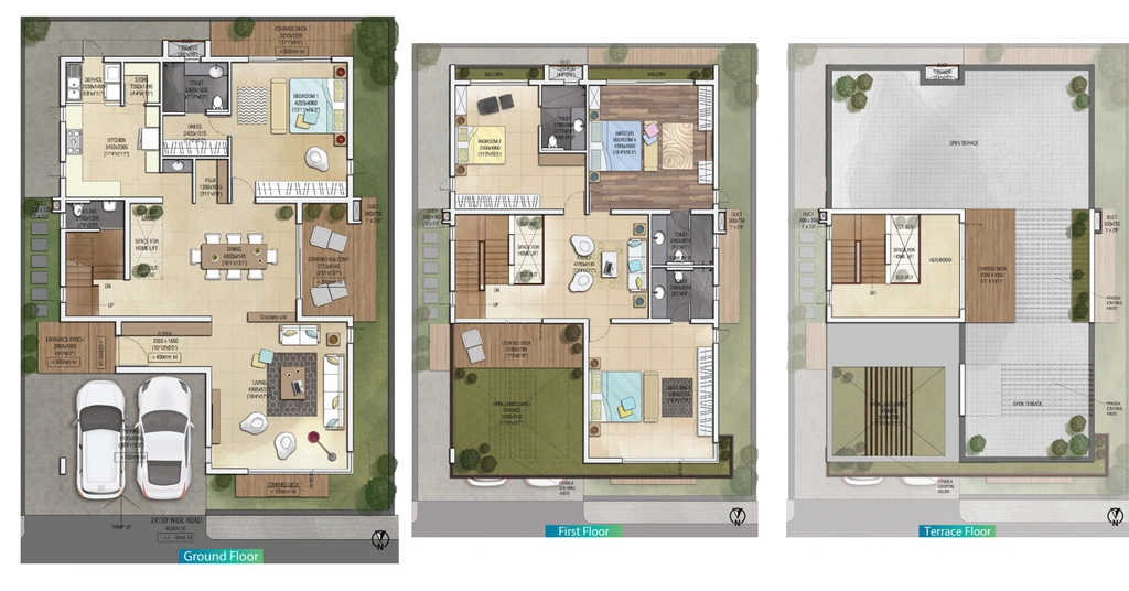 4 BHK Flat in Globuse Flowerdale in Kalapatti, Coimbatore - Image 918205