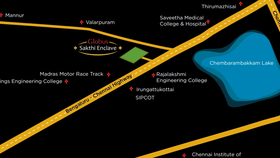 Location of Globus Sakthi Enclave - Image 403585